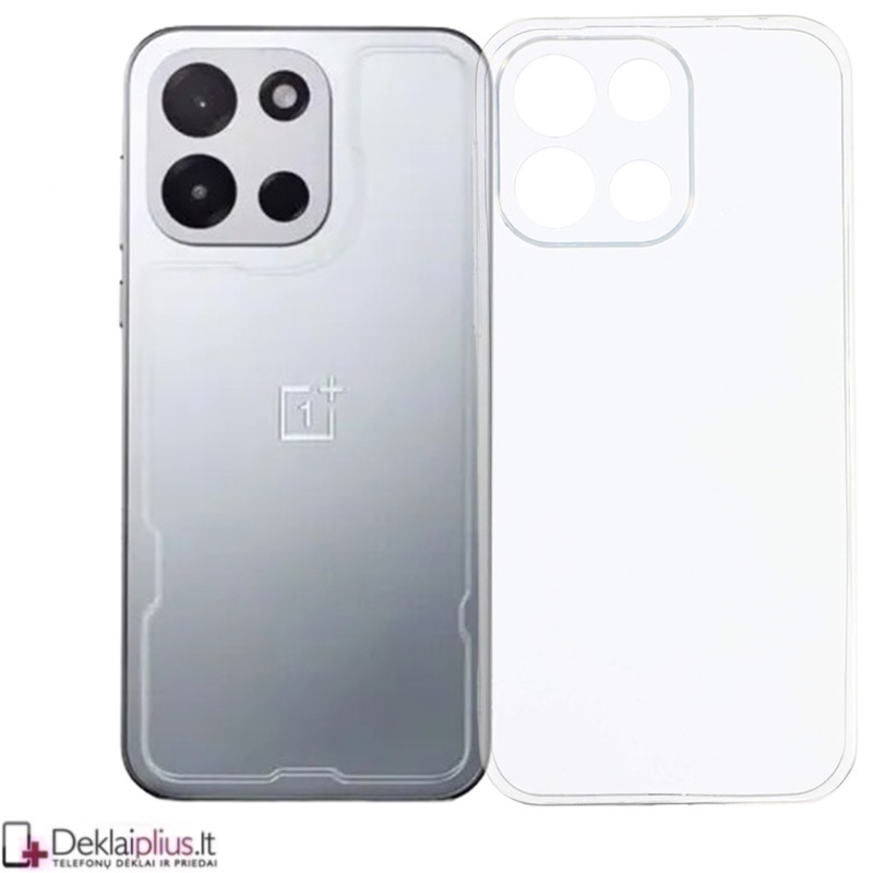 Silikoninis ploniausias dėklas su kameros apsauga - permatomas (Oneplus Nord 6) Silikoninis ploniausias dėklas su kameros apsauga - permatomas (Oneplus Nord 6)
